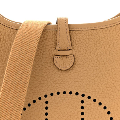 Taurillon Clemence Evelyne Tpm Biscuit Handbag