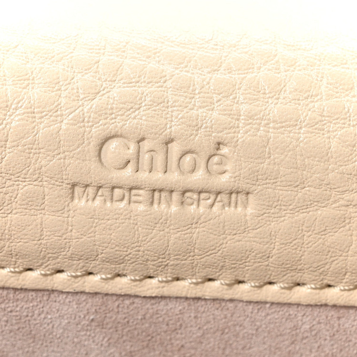 Mini Calfskin Crossbody Bag - Beige