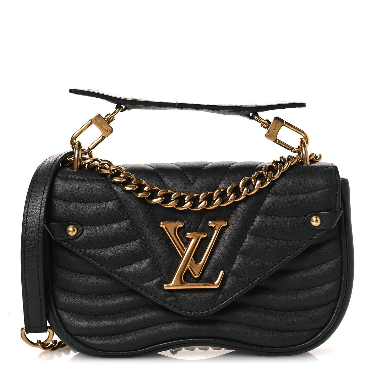 Calfskin Handbag - Black