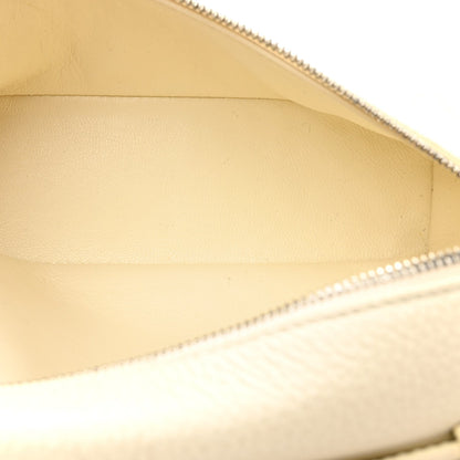 Calfskin Pouch - White