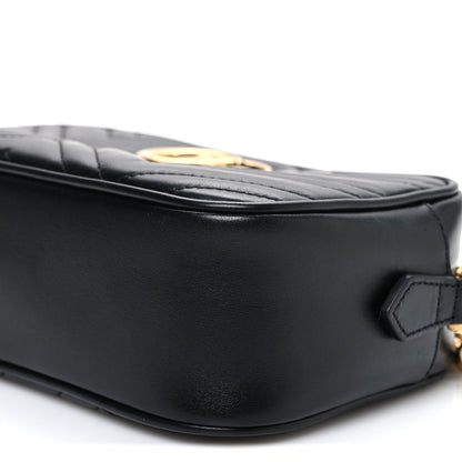 Small Calfskin Shoulder Bag - Black
