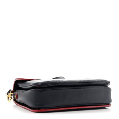 Empreinte Pochette Metis Marine Rouge Handbag