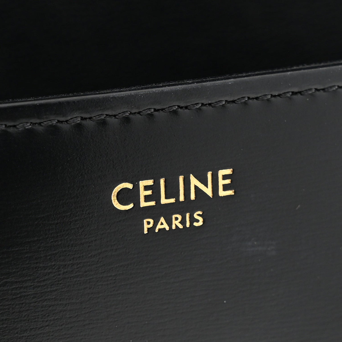 Calfskin Shoulder Bag - Black