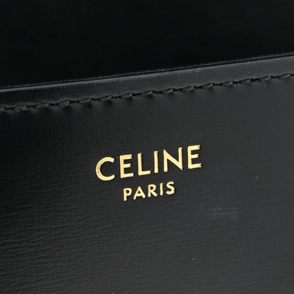 Calfskin Shoulder Bag - Black