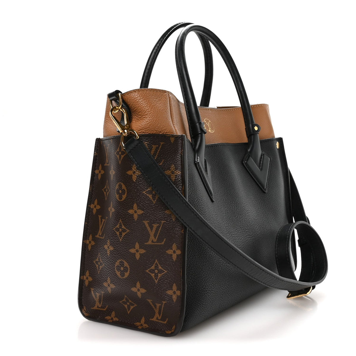 Calfskin Handbag - Black
