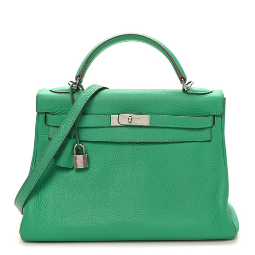 Taurillon Clemence Kelly Retourne 32 Men Handbag