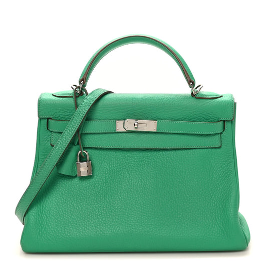 Taurillon Clemence Kelly Retourne 32 Men Handbag