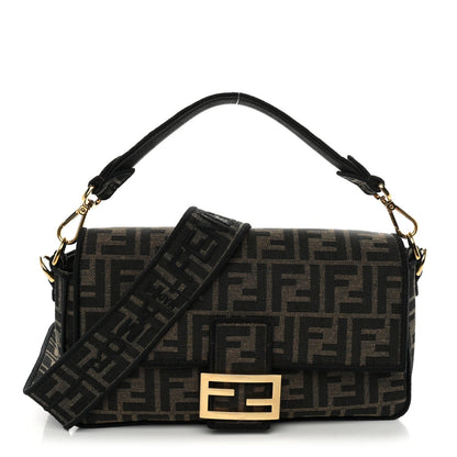 Medium Fabric Handbag - Black