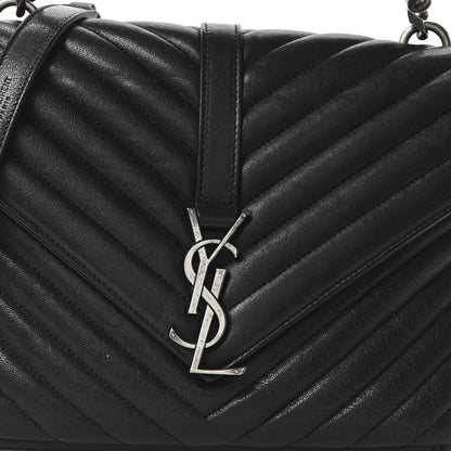 Medium Sheepskin Handbag - Black