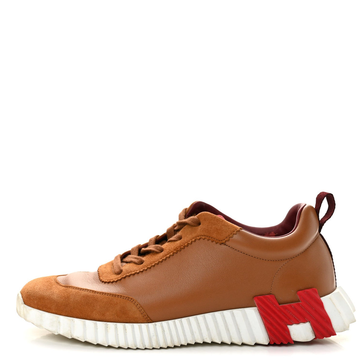 Sport Goatskin Suede Goatskin Bouncing Sneakers Naturel Multicolor
