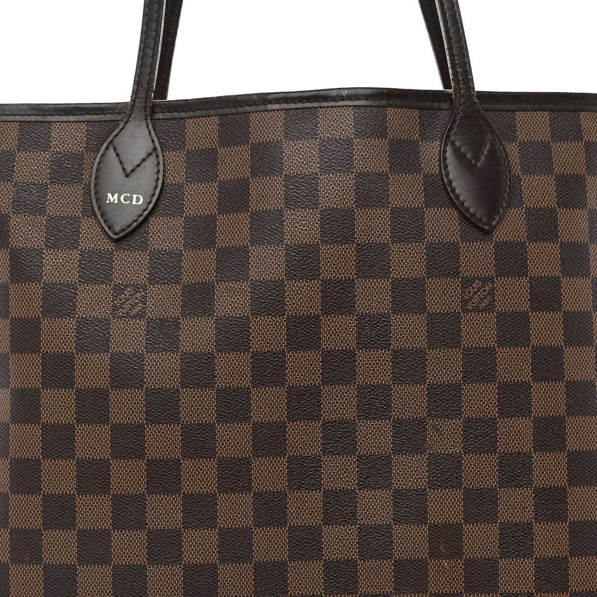 Damier Ebene Neverfull Gm Handbag