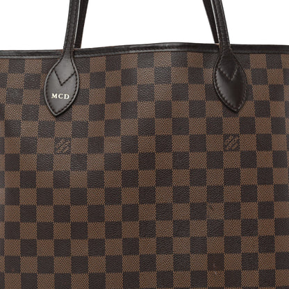 Damier Ebene Neverfull Gm Handbag