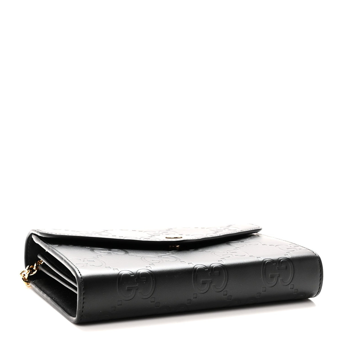 Calfskin Wallet Bag - Black