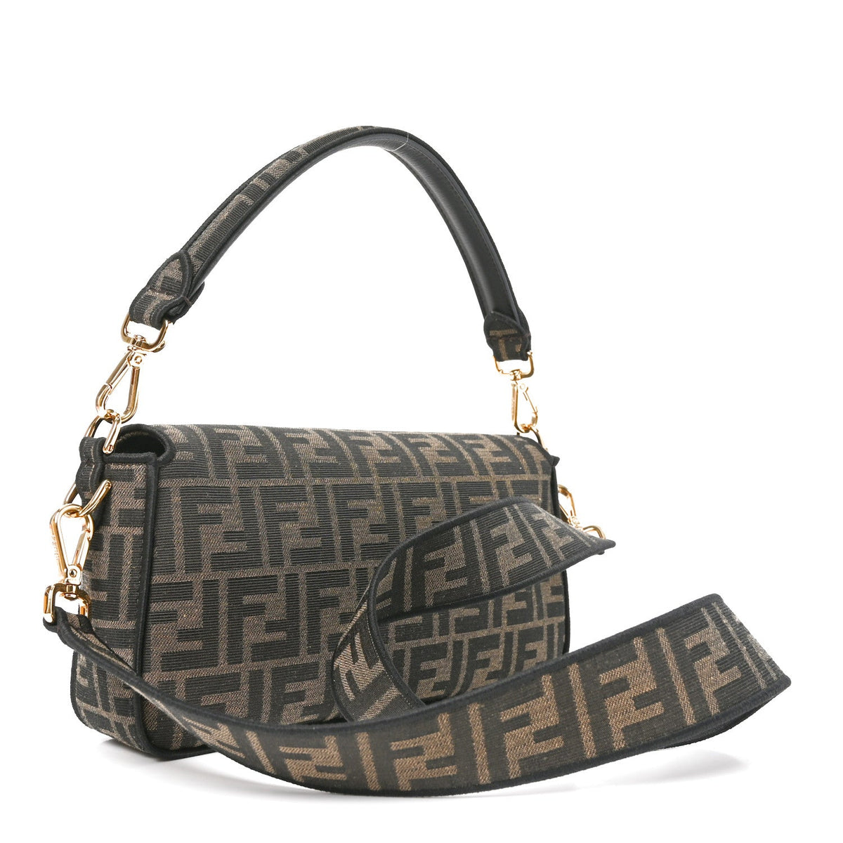 Medium Fabric Handbag - Black
