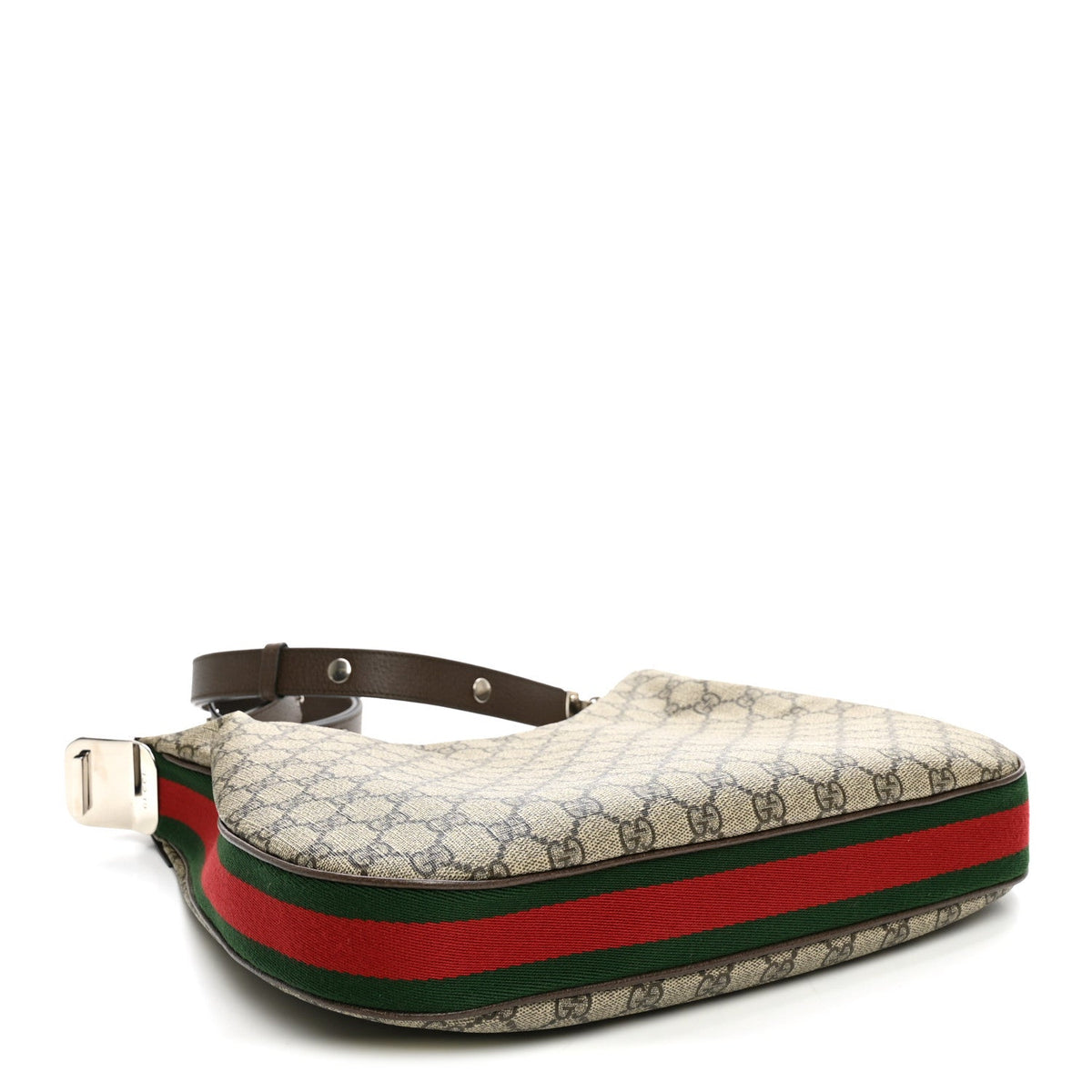 Large Calfskin Shoulder Bag - Red
