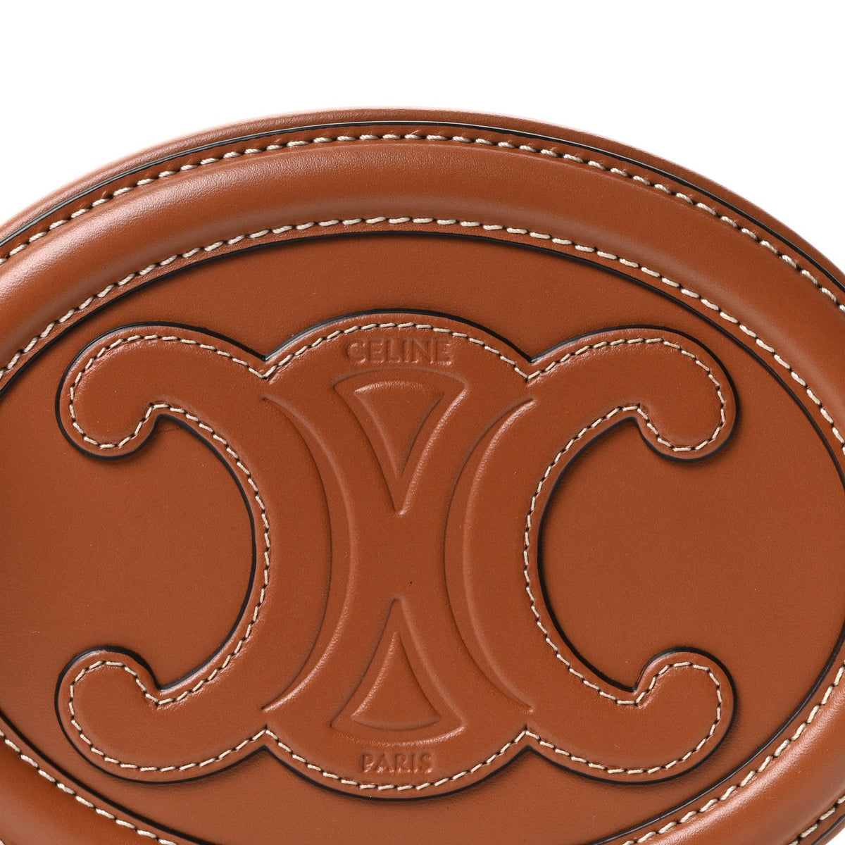 Small Calfskin Crossbody Bag - Tan