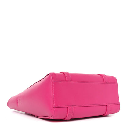 Calfskin Tote Bag - Pink