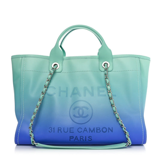 Small Calfskin Tote Bag - Light Green