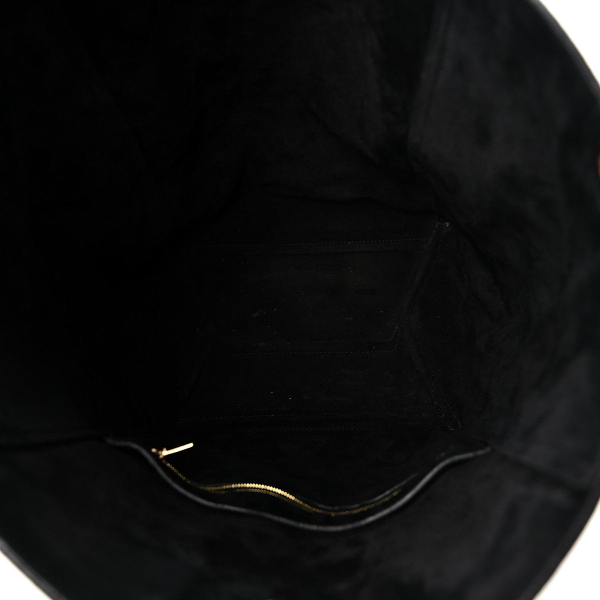 Calfskin Bucket Bag - Black