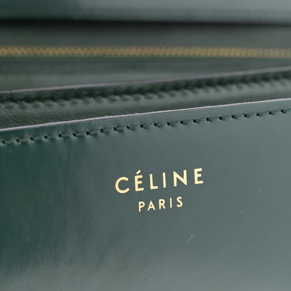 Medium Calfskin Flap Shoulder Bag - Green