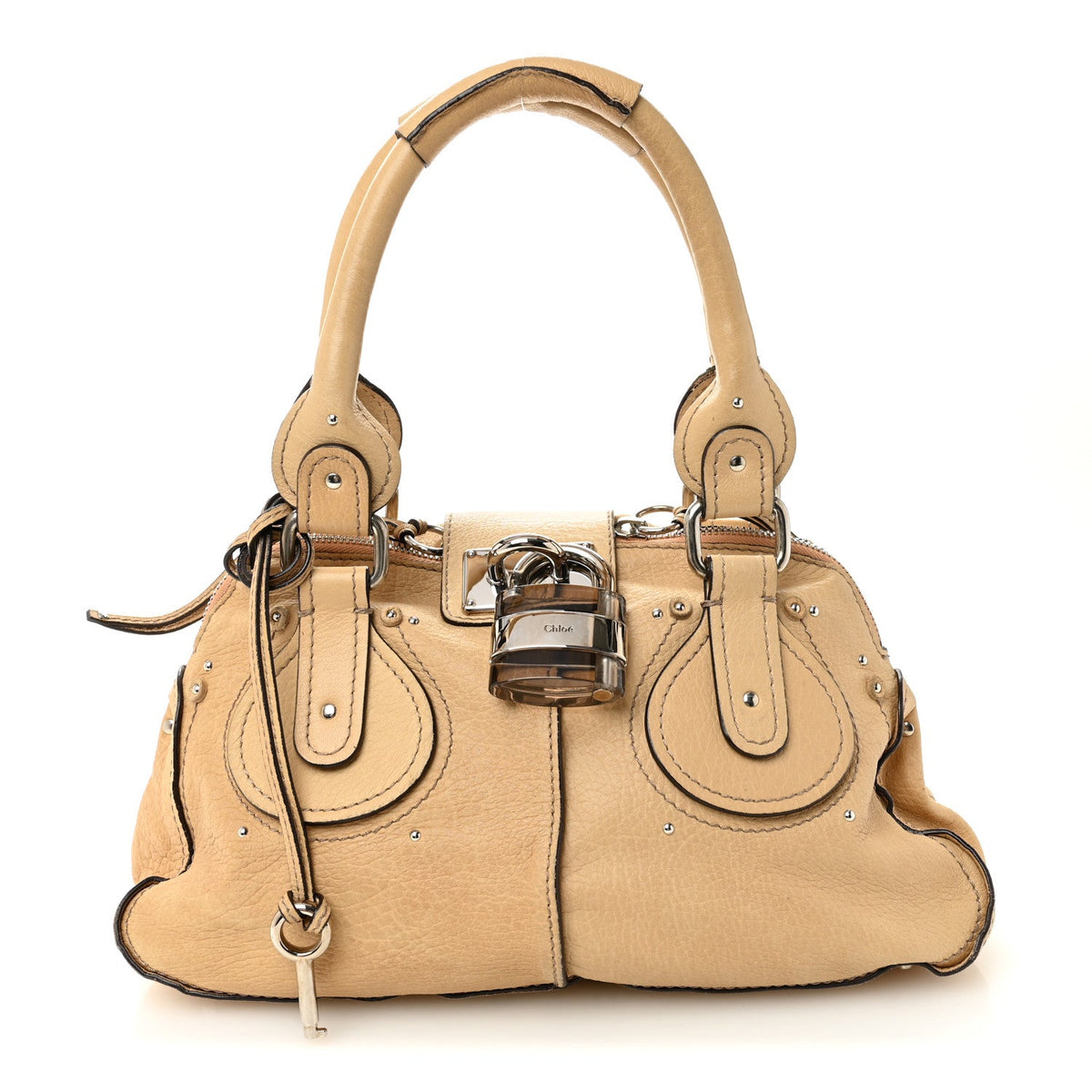 Medium Calfskin Satchel Bag