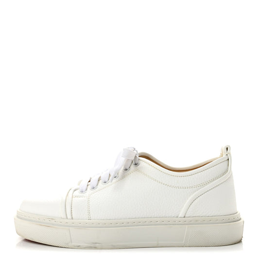 Calfskin Adolon Junior Low Top Sneaker White