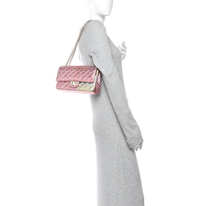 Quilted Goatskin Flap Shoulder Bag