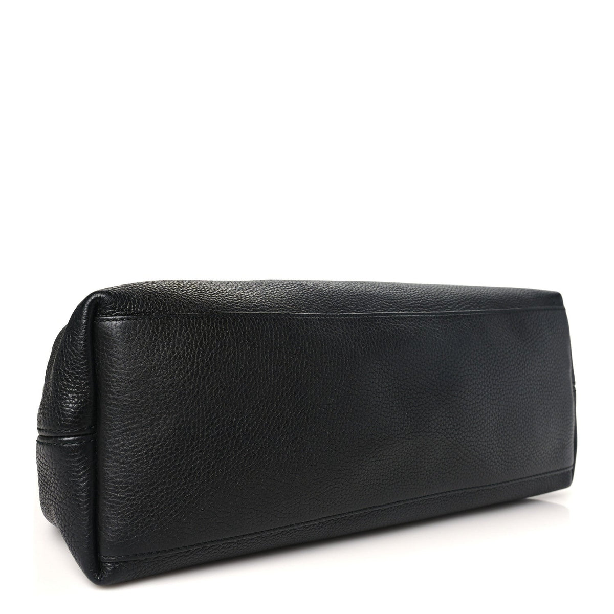 Medium Calfskin Shoulder Bag - Black