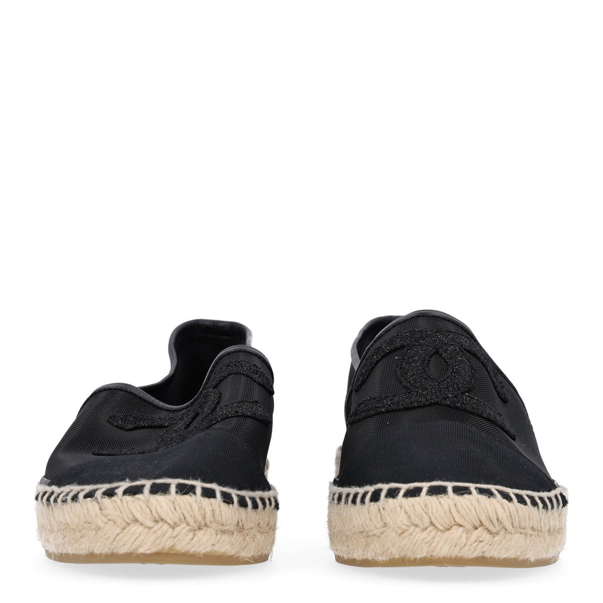 Chanel Mesh Grosgrain CC Women's Espadrilles