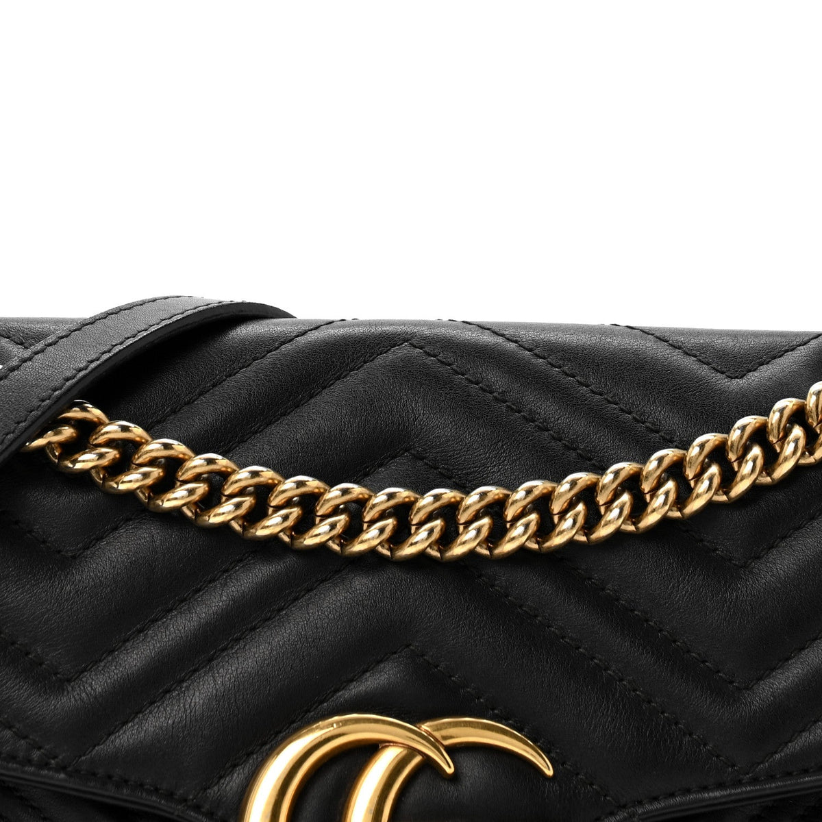 Small Calfskin Shoulder Bag - Black