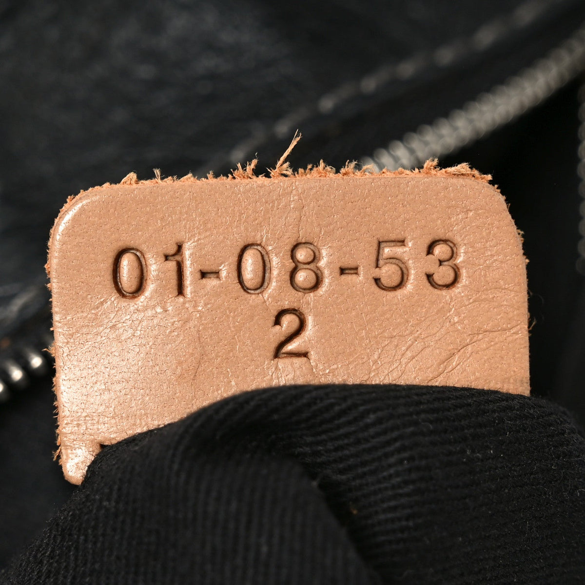 Small Calfskin Shoulder Bag - Black