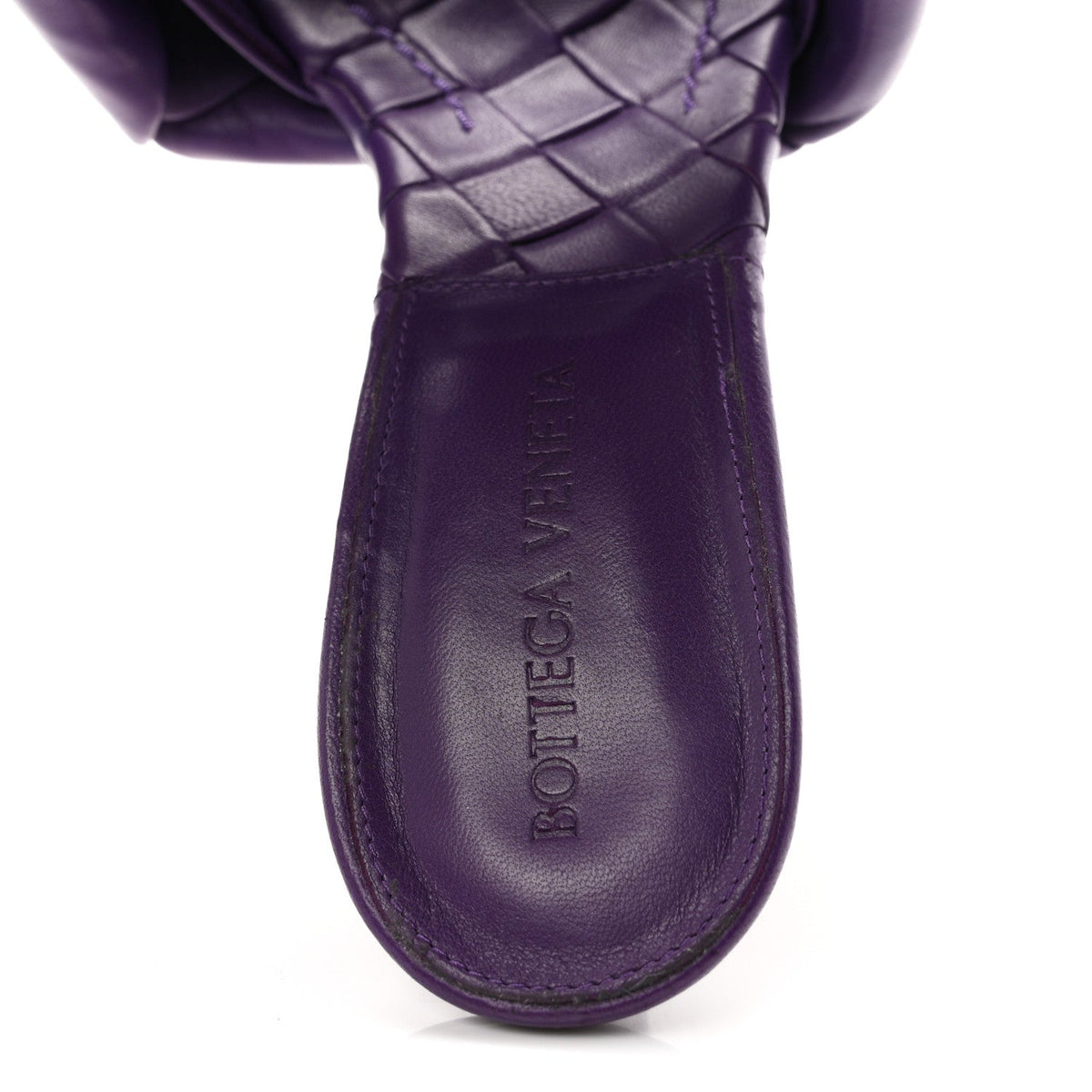 Bottega Veneta Nappa Maxi Intrecciato Lido 10.8cm Women's Sandals Unicorn
