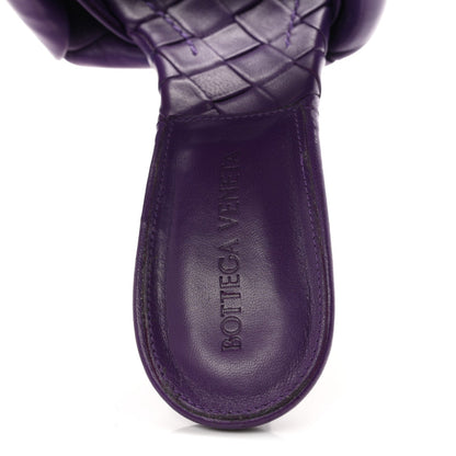 Bottega Veneta Nappa Maxi Intrecciato Lido 10.8cm Women's Sandals Unicorn