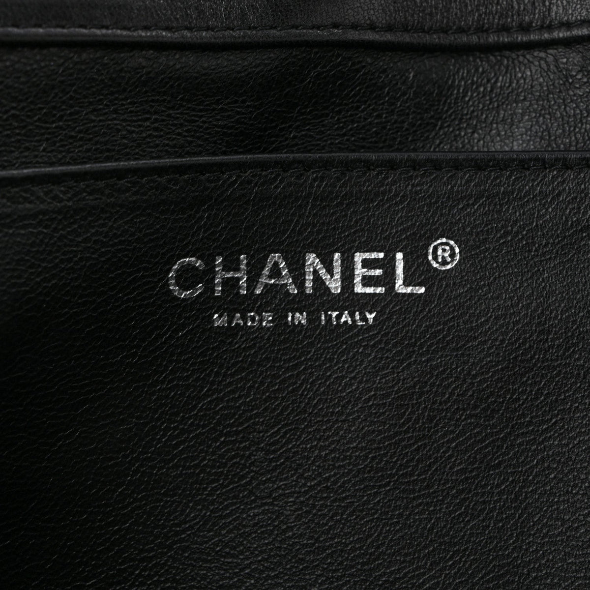 Quilted Clutch Bag - Black