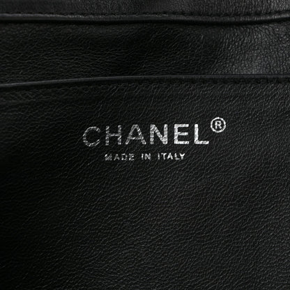 Quilted Clutch Bag - Black