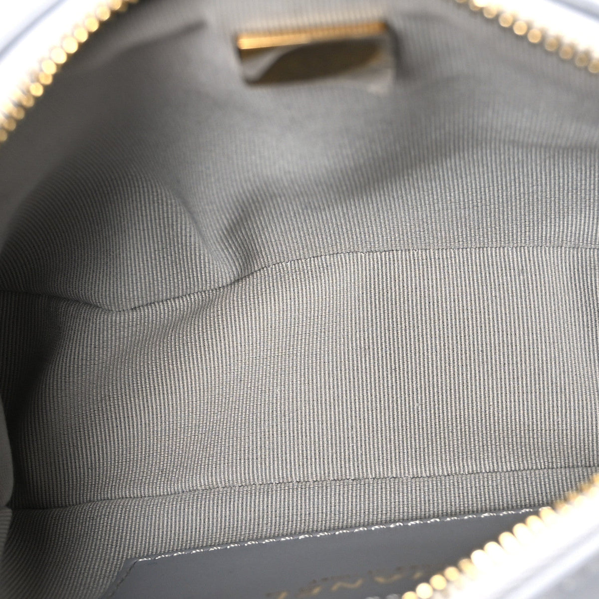 Mini Quilted Lambskin Handbag - Grey