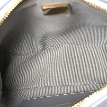 Mini Quilted Lambskin Handbag - Grey