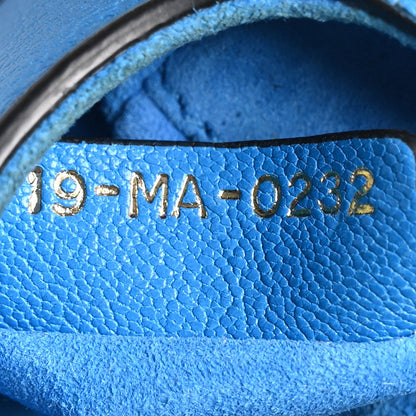 Goatskin Handbag - Blue