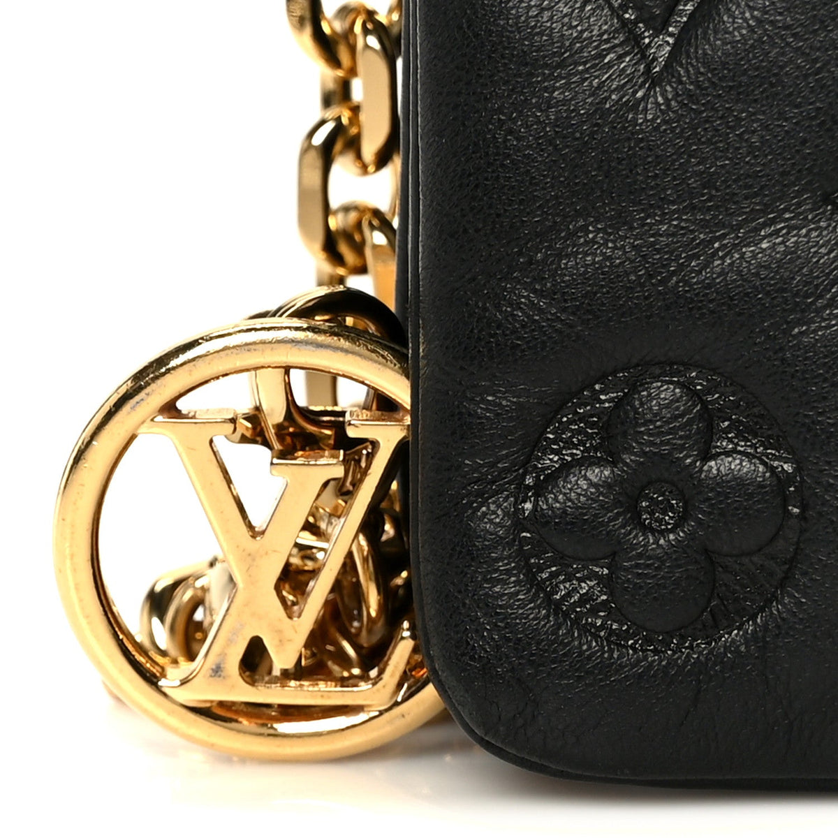 Lambskin Handbag - Black