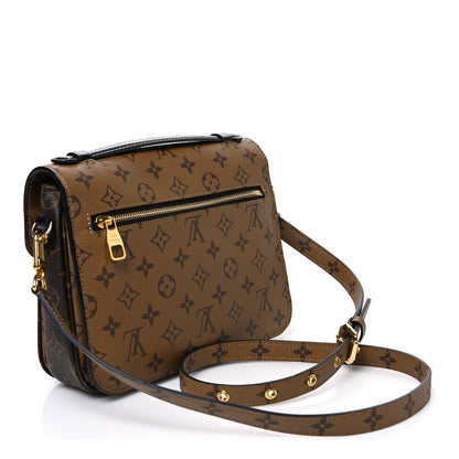 Reverse Monogram Pochette Metis Handbag