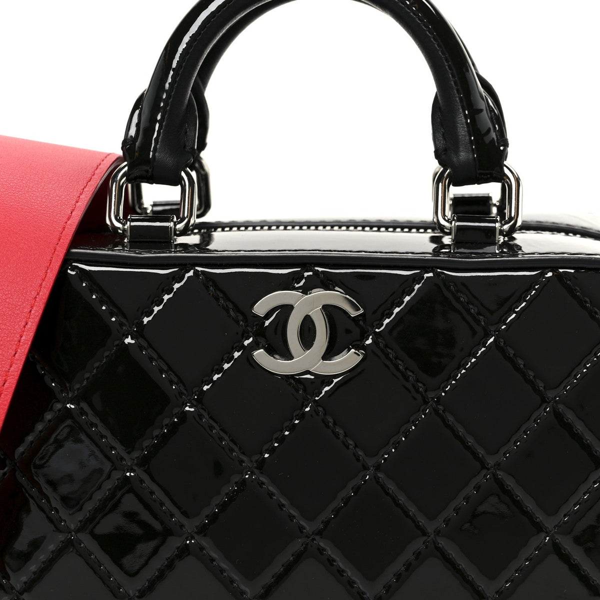 Quilted Handbag - Black