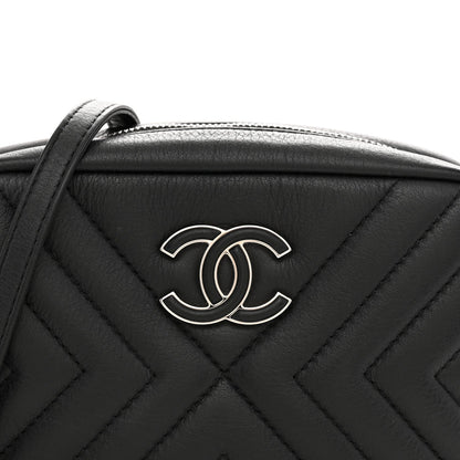 Quilted Calfskin Handbag - Black