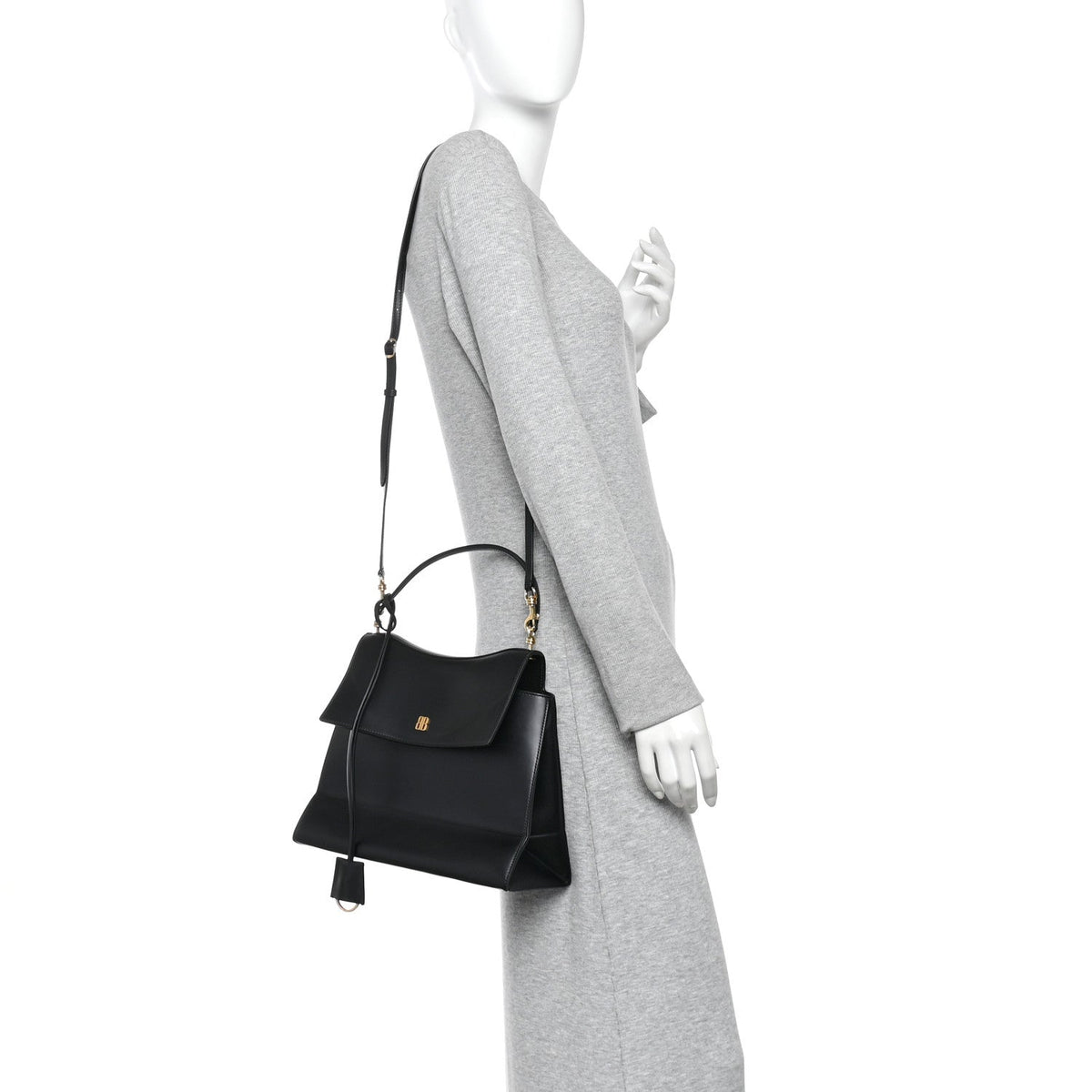 Medium Calfskin Handbag - Natural