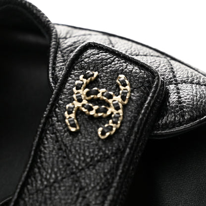 Chanel Grained Calfskin Women's Shoes