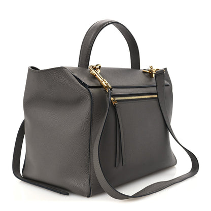Calfskin Belt Bag - Grey