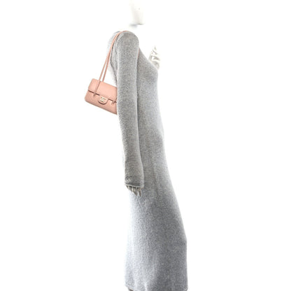 Mini Caviar Shoulder Bag - Pink