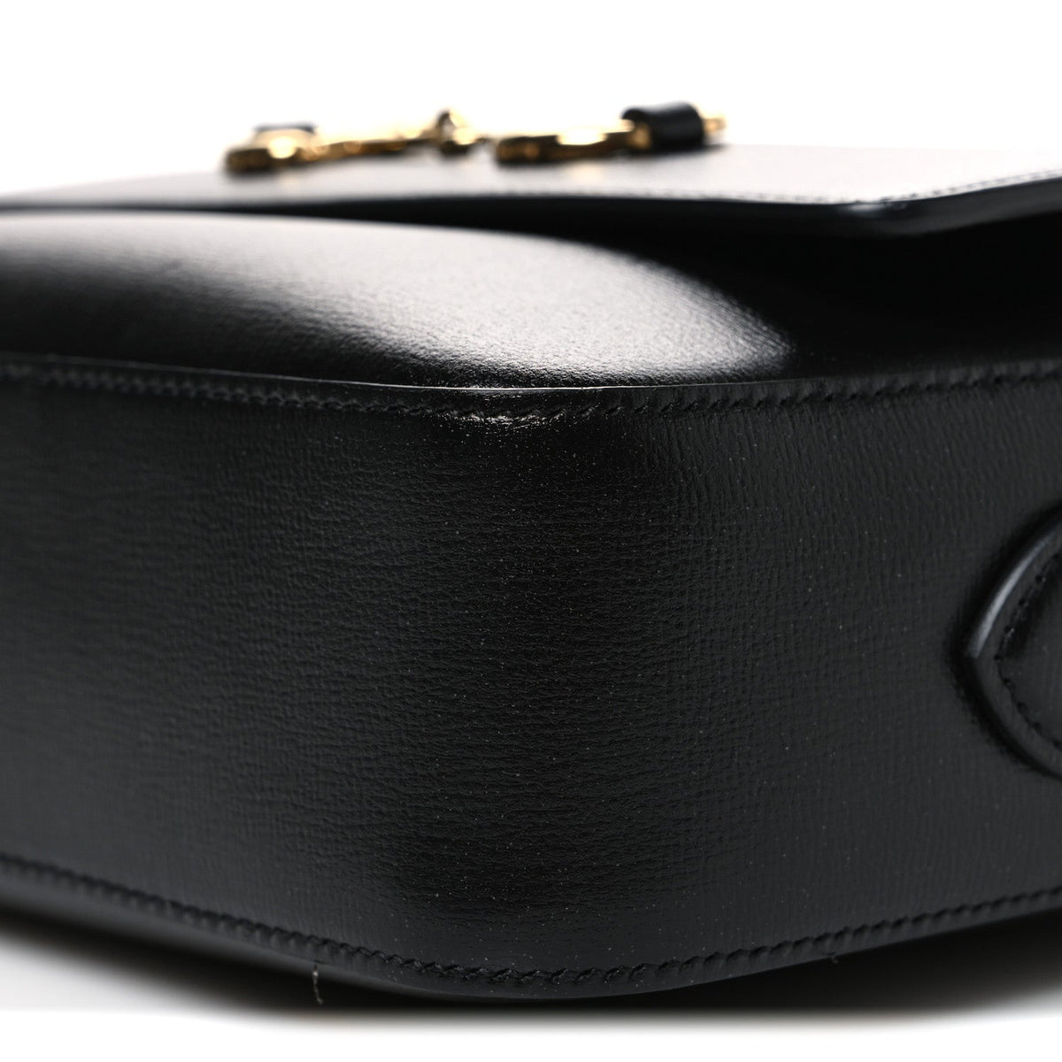 Small Calfskin Shoulder Bag - Red
