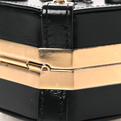 Calfskin Clutch Bag - Black