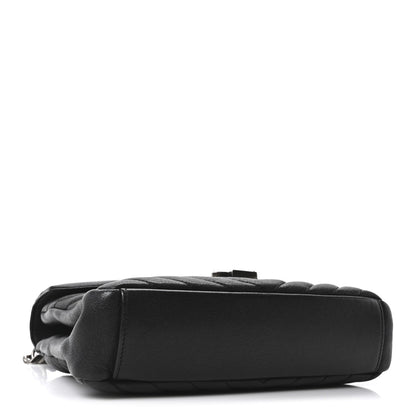 Medium Sheepskin Handbag - Black