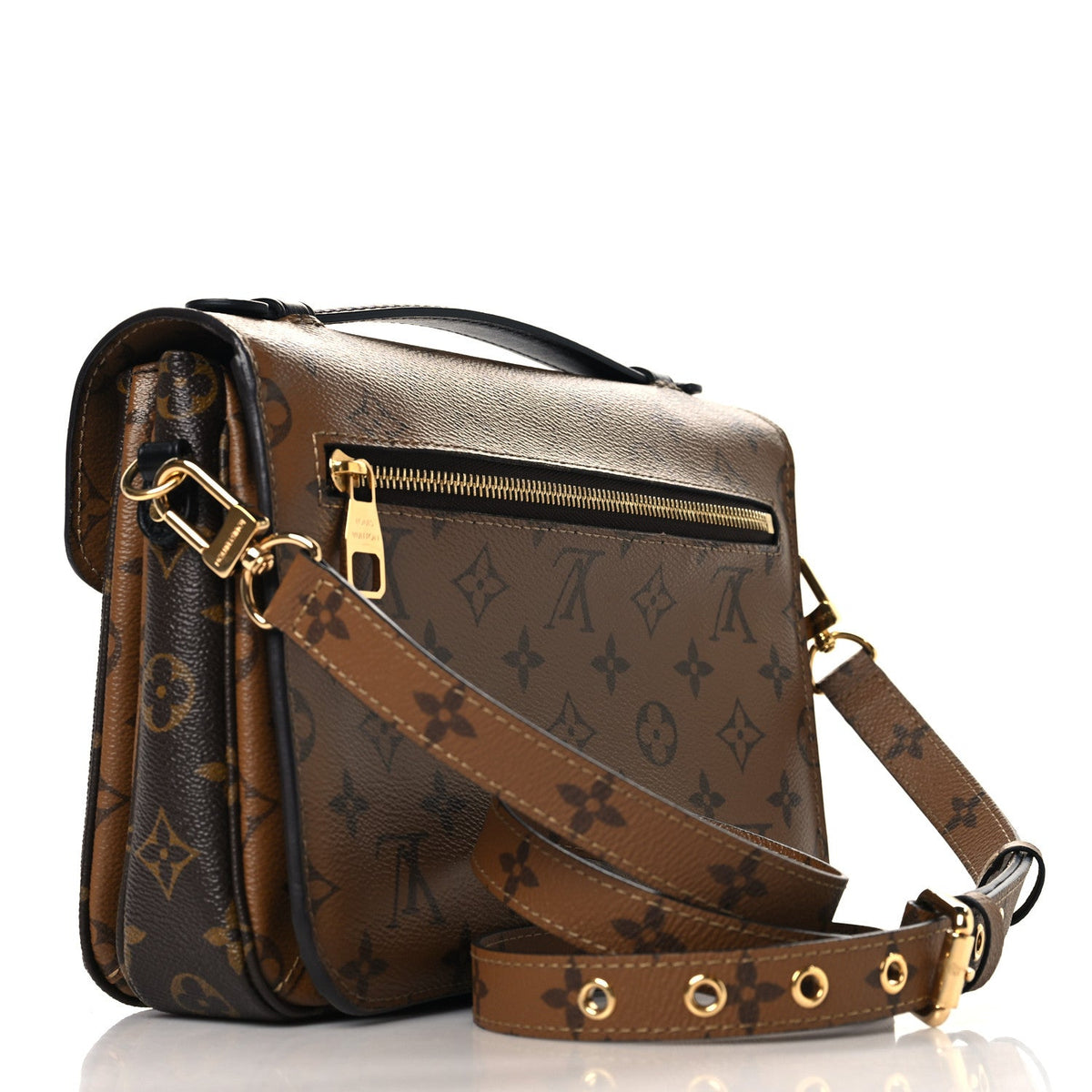 Reverse Monogram Pochette Metis Handbag